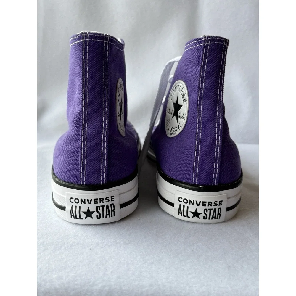 Converse Chuck Taylor All Star High Top Purple Sneakers 137833F Womens 6.5